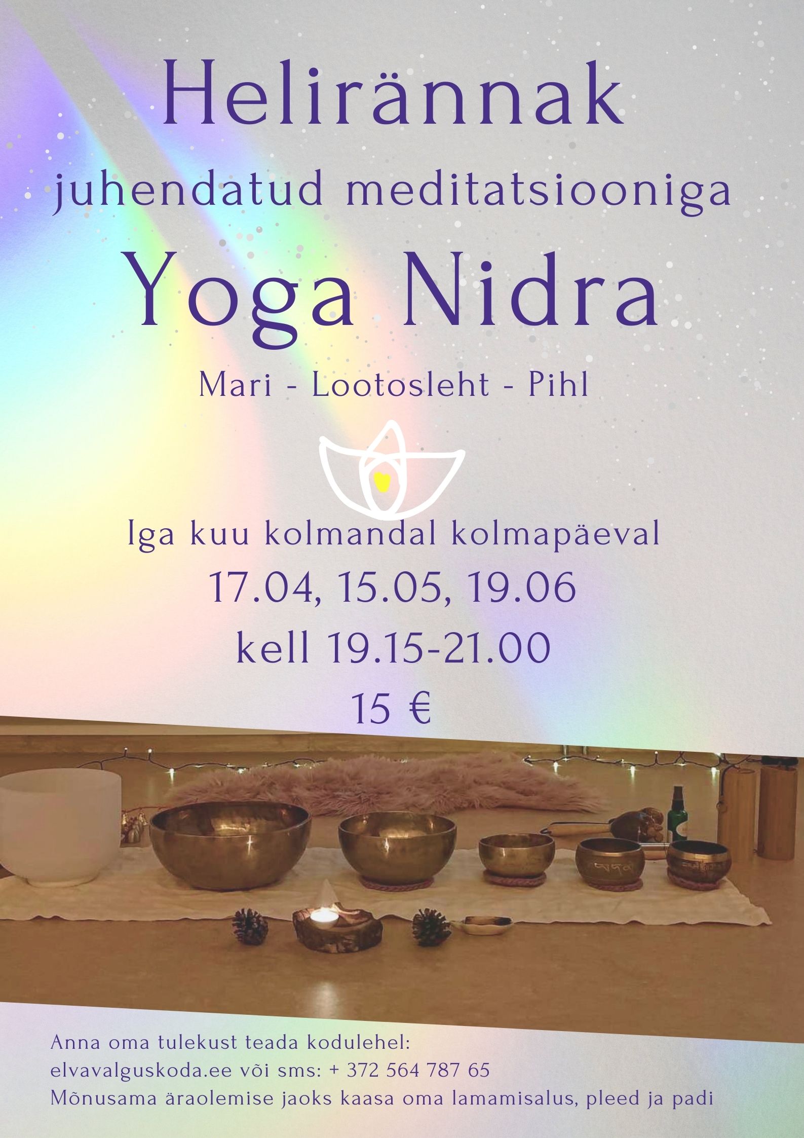 Helirännak juhendatud meditatsiooniga - Yoga Nidra